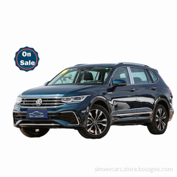 Бесштательный продавец Volkswagen Tuguan L зеленые автомобили быстро заряжайте электромобиль 5 мест в Китае